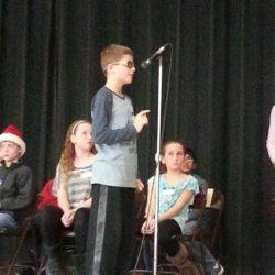 Joey at the spelling bee